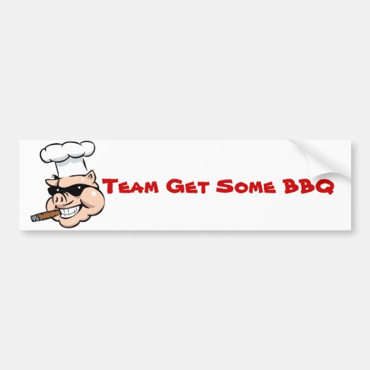 Team erhalten einige GRILLEN Autoaufkleber (Vorne)