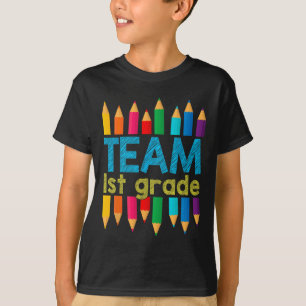 Team Erste Klasse Byck Zur Schule 1. Klasse Lehrer T-Shirt