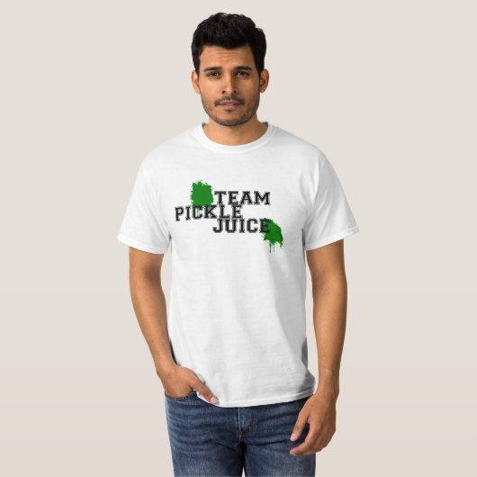 Team-Essiggurken-Saft T-Shirt (Vorne ganz)