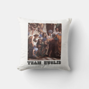 Team Euclid Raphael's School of Athens Malerei Kissen
