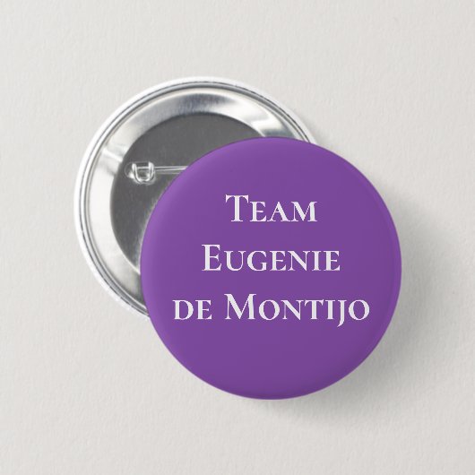 Team Eugenie de Montijo Button (Vorne & Hinten)