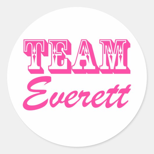 Team Everett Stickers (Vorderseite)