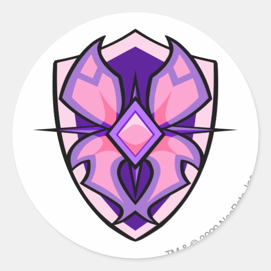 Team-Faerieland-Logo Runder Aufkleber (Vorderseite)