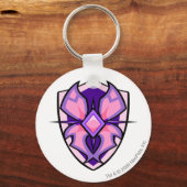 Team-Faerieland-Logo Schlüsselanhänger (Vorderseite)