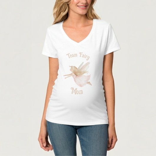 Team Fairy Mama T - Shirt für Babydusche
