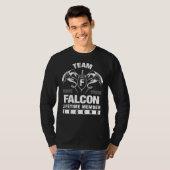 Team Falcon Lifetime Mitglied T-Shirt (Vorne ganz)