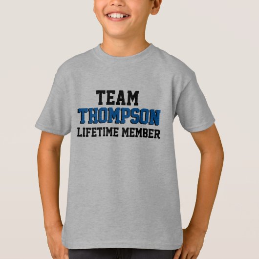 Team Family Lifetime Member - Foster Adoptiert T-Shirt (Vorderseite)