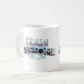 Team fantastisch kaffeetasse (Vorderseite Links)