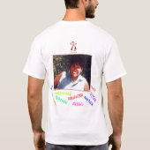 Team färben mich Rose T-Shirt (Rückseite)