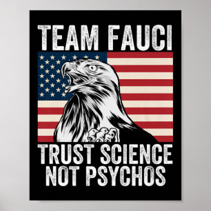 Team Fauci Anti Trump Dr. Anthony Fauci 2028 Premi Poster