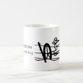 Team Fencerow antikes Traktor-Ziehen Kaffeetasse (Mittel)