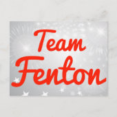 Team Fenton Postkarte (Vorderseite)