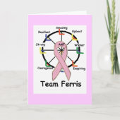 Team Ferris Cards Karte (Vorderseite)