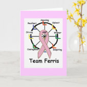 Team Ferris Cards Karte (Gelbe Blume)