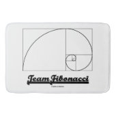 Team Fibonacci (Fibonacci Spiral) Badematte (Vorderseite)