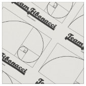 Team Fibonacci (Fibonacci-Spirale) Stoff (Nahaufnahme)