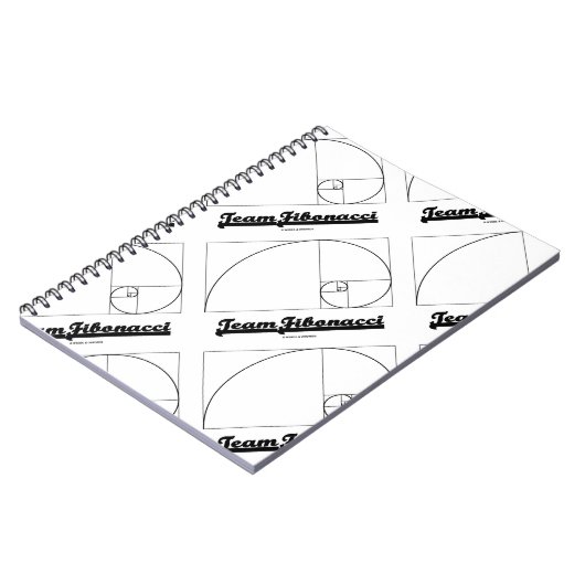 Team Fibonacci Notizblock (Linke Seite)