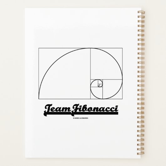 Team Fibonacci Planer (Rückseite)