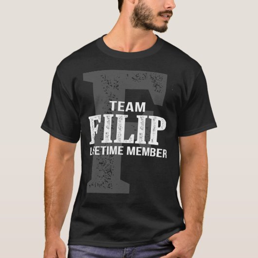 Team FILIP Lifetime-Mitglied T-Shirt (Vorderseite)