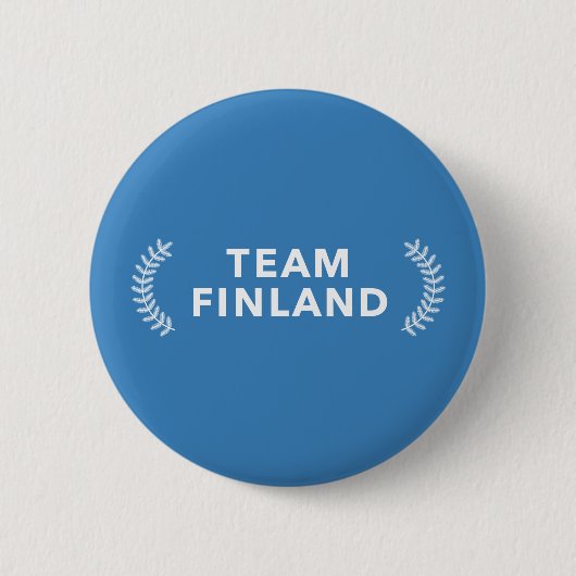 Team Finnland Button (Vorderseite)