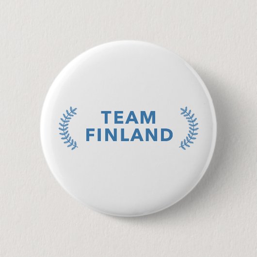 Team Finnland Button (Vorderseite)