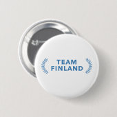 Team Finnland Button (Vorne & Hinten)