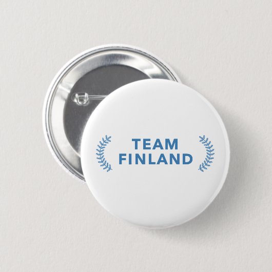 Team Finnland Button (Vorne & Hinten)
