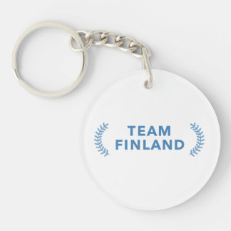 Team Finnland Schlüsselanhänger