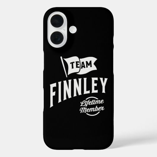 Team Finnley Lifetime Mitglied Case-Mate iPhone Hülle (Rückseite)