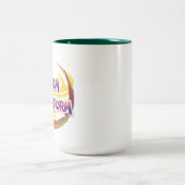 Team Firestorm-Logo-Tasse Zweifarbige Tasse (Mittel)