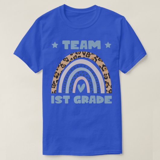 Team First Grade Back To School Teacher Student Ki T-Shirt (Design vorne)