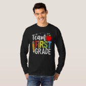 Team First Grade Shirt Teacher Student Kids Back T (Vorne ganz)
