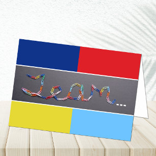 Team Flag Administrative Professionals Day Card Dankeskarte