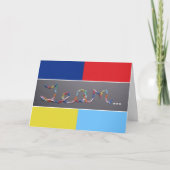 Team Flag Administrative Professionals Day Card Dankeskarte (Vorderseite)