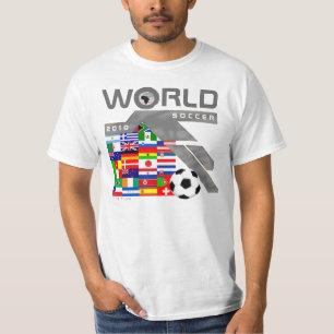 Team-Flaggen-Grau-T - Shirt des