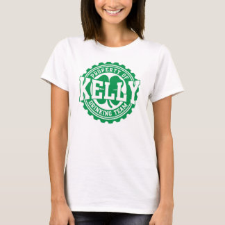 Team-Flaschenkapsel Kelly irische trinkende T-Shirt
