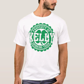Team-Flaschenkapsel-T-Shirt Kelly irisches T-Shirt