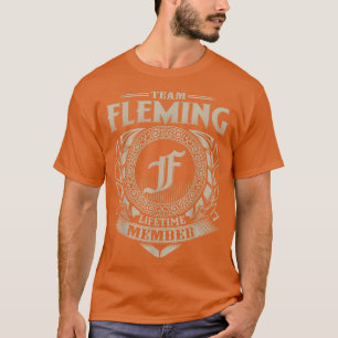 Team FLEMING Lifetime Mitglied Vintag FLEMING Fami T-Shirt