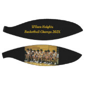 Team Foto Custom Text School Champions Basketball (Panele)