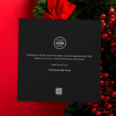 Team Foto Frohe Weihnachten Business Black & White