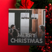 Team Foto Frohe Weihnachten Business Black & White