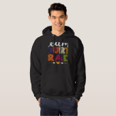 Team Fourth Grade Teacher Students Back To School  Hoodie (Vorne ganz)