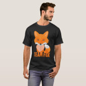 Team Fox Cool Funny I Hecht Foxes Geschenk T-Shirt (Vorne ganz)