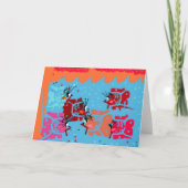 Team Fran Fish Cards Karte (Vorderseite)