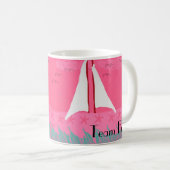Team Fran Sailboat-Tasse Kaffeetasse (VorderseiteRechts)