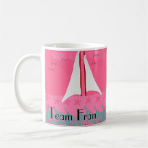 Team Fran Sailboat-Tasse