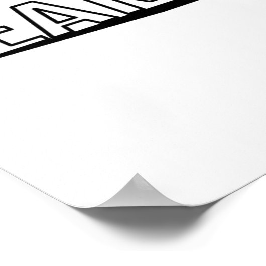 Team Franchise Poster (Ecke)