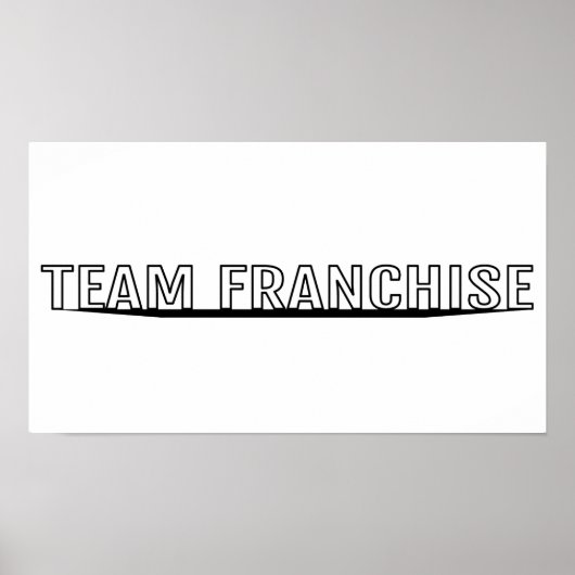 Team Franchise Poster (Vorne)