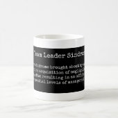 Team-Führer Sindrome Kaffee-Tasse Kaffeetasse (Mittel)