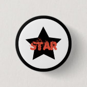 Team-Führer-Stern-Knopf-Button Button (Vorderseite)
